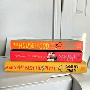 NEW/NEVER USED Samuel Shem's "House of God" Medical Book Trilogy